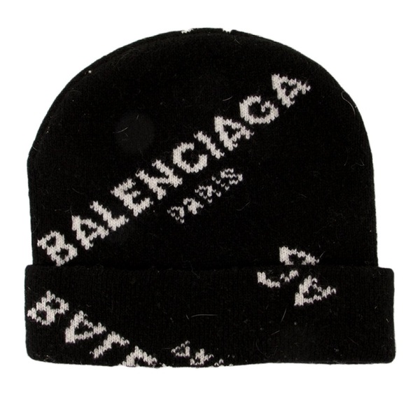 Balenciaga Logo Beanie - OS - Picture 2 of 3